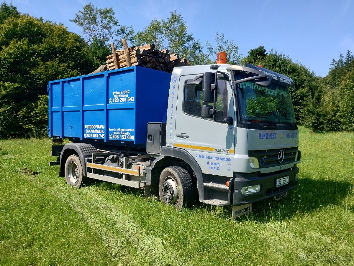 Autodoprava - Kontejnery - až 6tun - Blanensko - Boskovicko