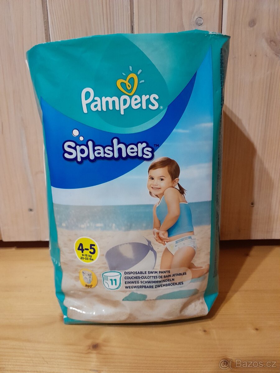 Plenky do vody zn. Pampers, 11 ks