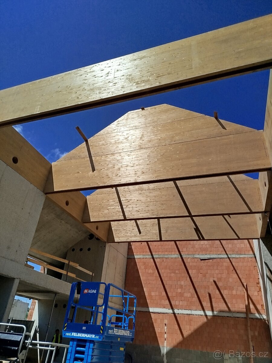 Práce na střechách