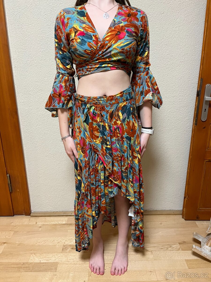 Dámský set top a sukně vel. 36/38