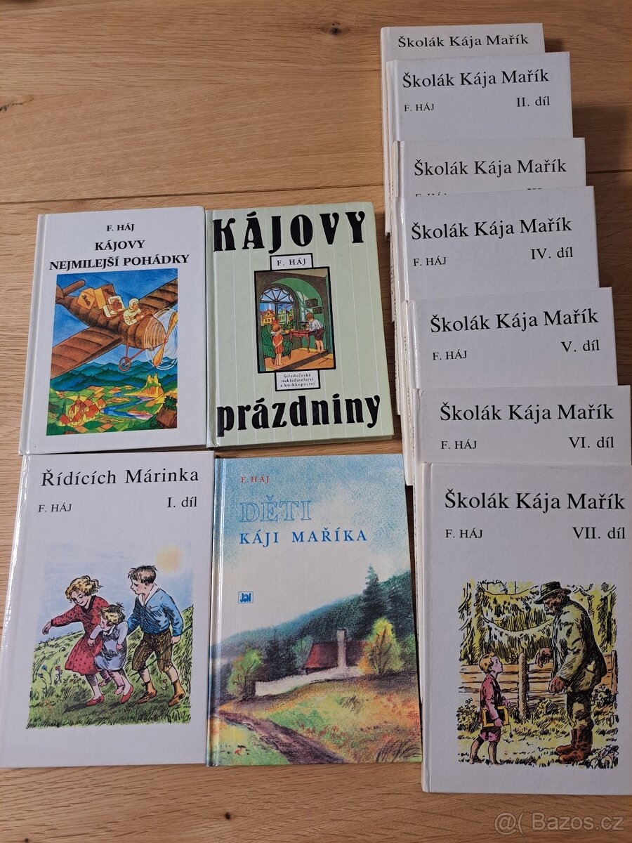 Školák Kája Mařík a další/viz.text níže/