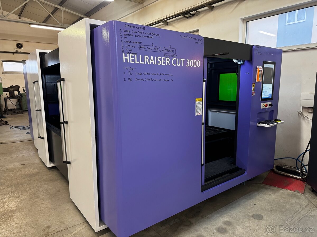 ✴️ CNC Vláknový laser na kov 3kW EVO2 nová gen. TOP ✴️