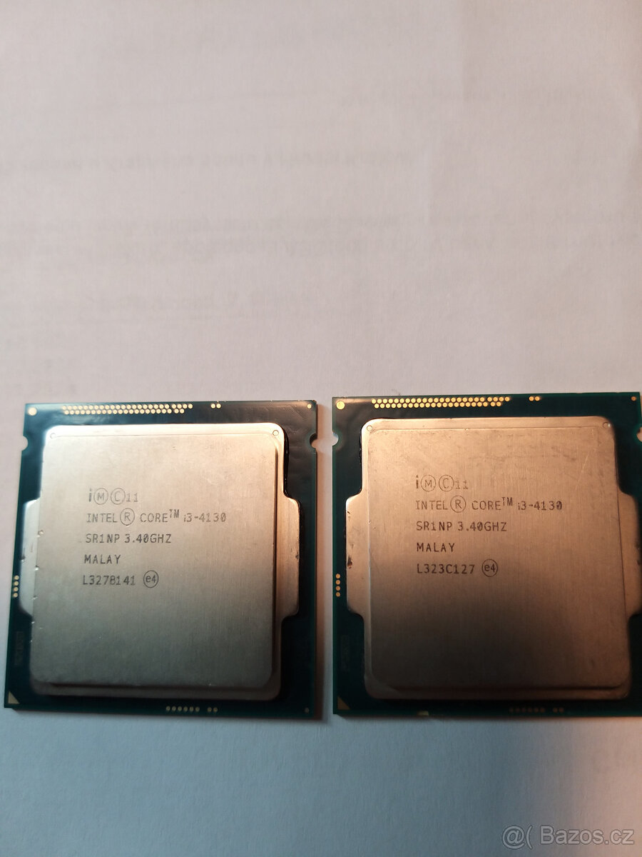 CPU Intel Core i3-4130 @ 3.4GHz /3M/sc.1150