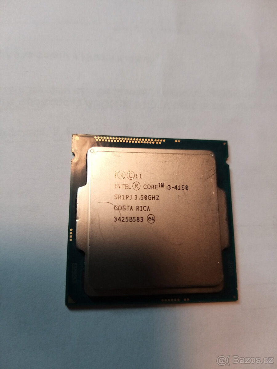 CPU Intel Core i3-4150 @ 3.5GHz /3M/sc.1150