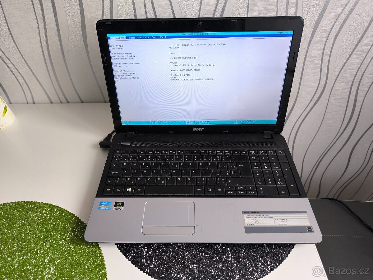ACER Aspire E1-531G Intel-Core i3
