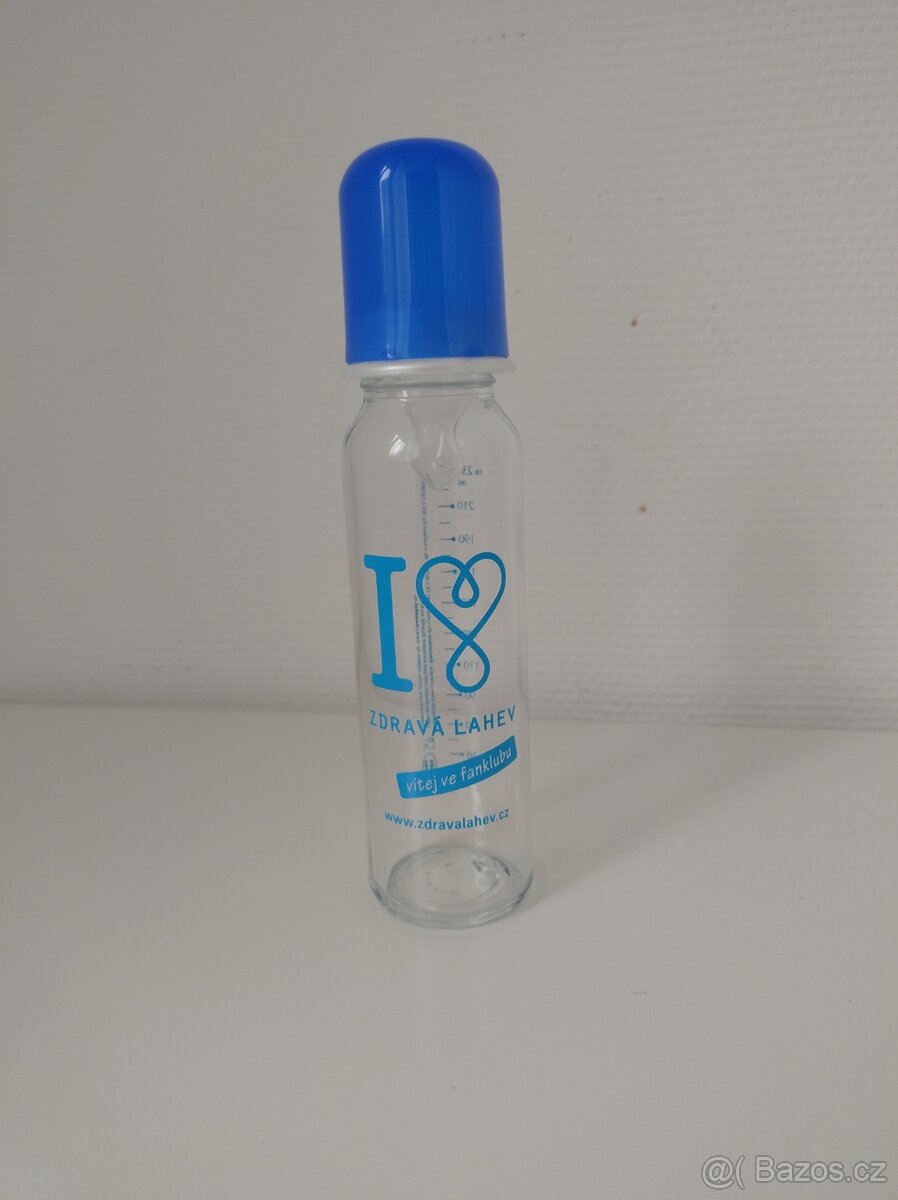 Kojenecká lahev R&B 250ml modrá