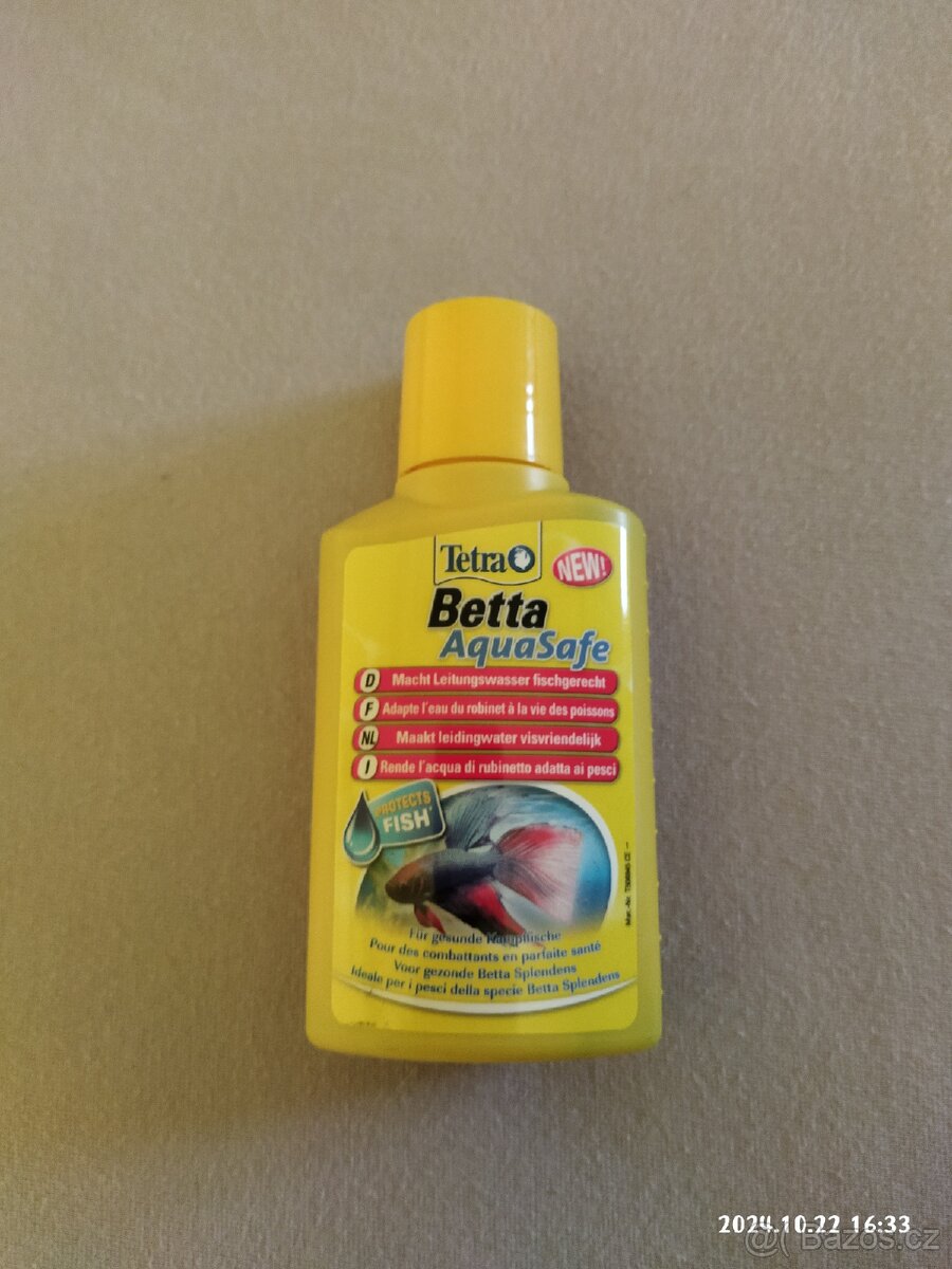 Přípravek na vodu pro Betty bojovnice