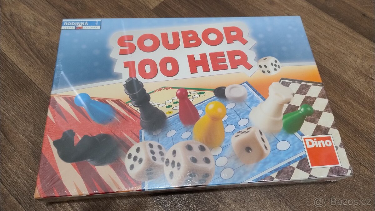Soubor 100 her - úplně nové, nerozbalené