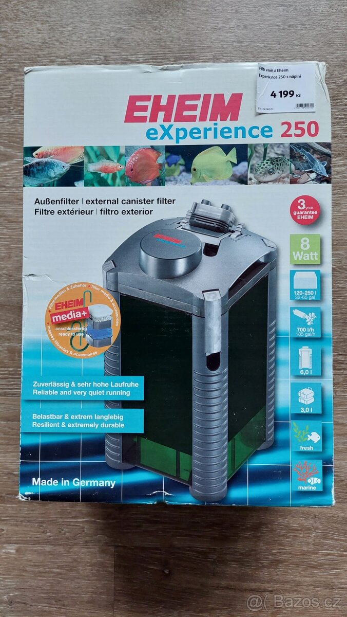 EHEIM vnější filtr eXperience 250