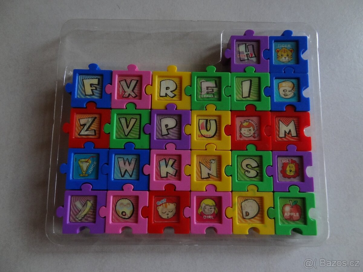 Razítka 26 ks - písmena