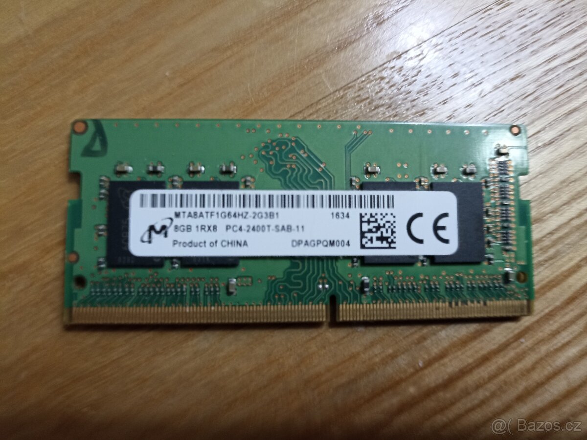 DDR4 8GB 2400Mhz CL17, Micron