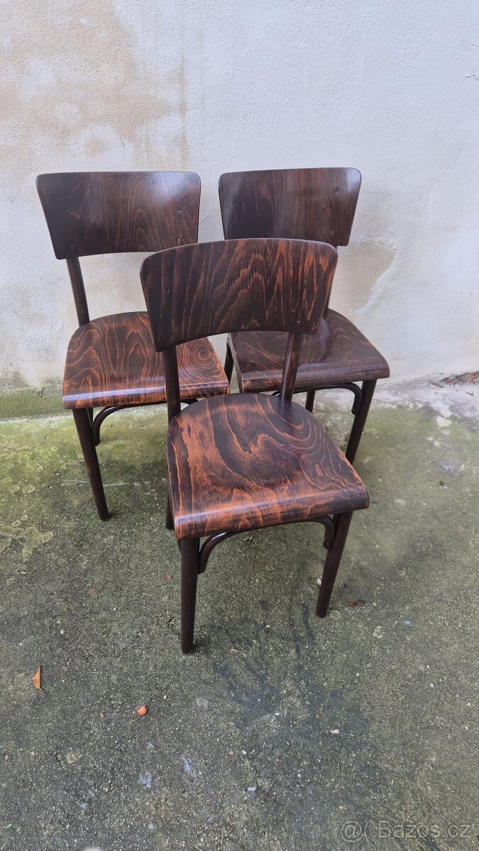 Retro židle Ton po renovaci (č.192)