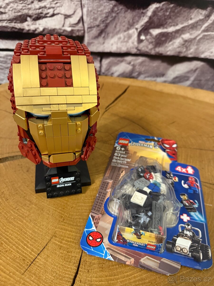 Lego Iron Venom 40454 nové a 76165 Iron man