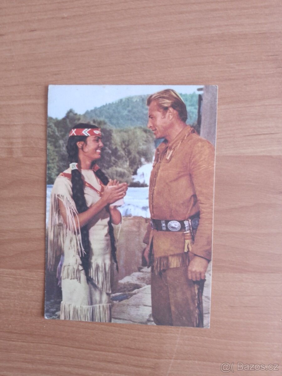 Pohlednice Vinnetou - maxi sleva