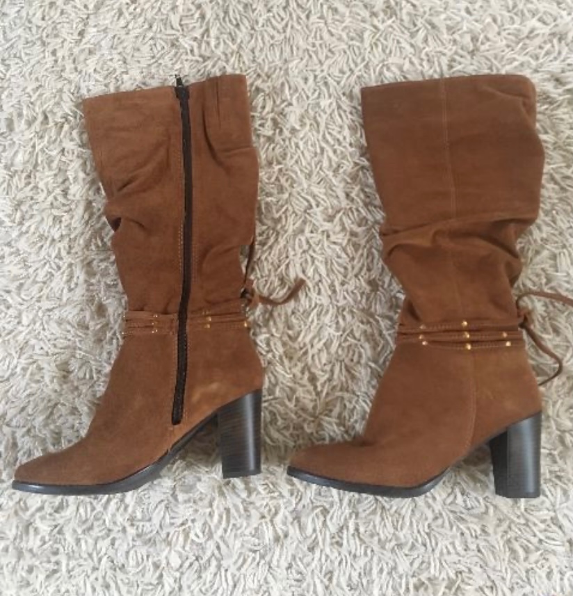 Kožené kozačky Tamaris vel 39 - nové