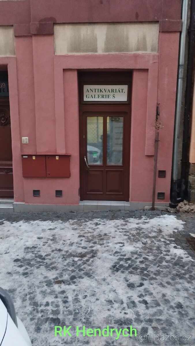 Pronájem nebytových prostorů 35 m2 v Chrudimi.