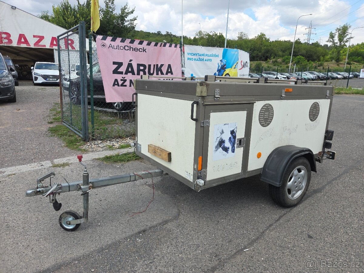 přívěs pro přepravu 4 psů