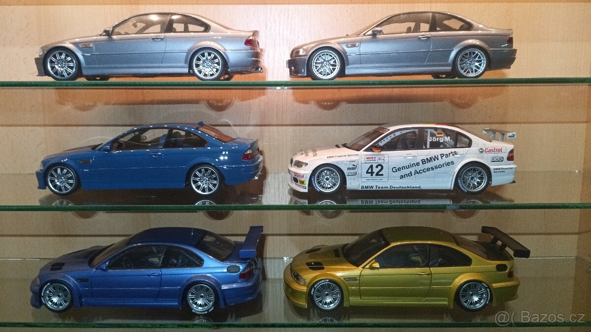 BMW E46 M3 CSL 2003, OttO mobile 1:18