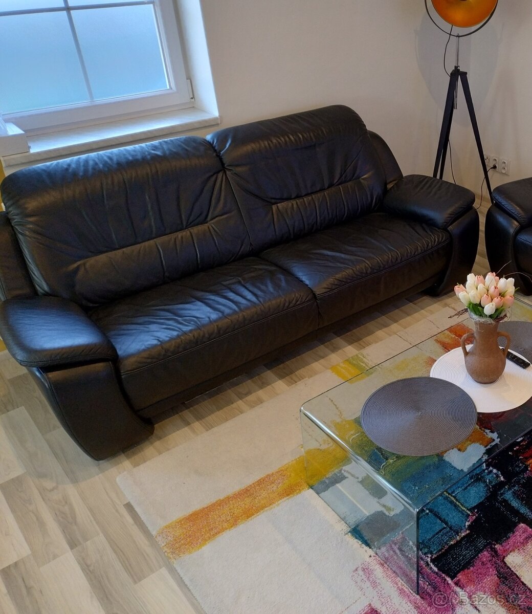 Kožená sedací souprava