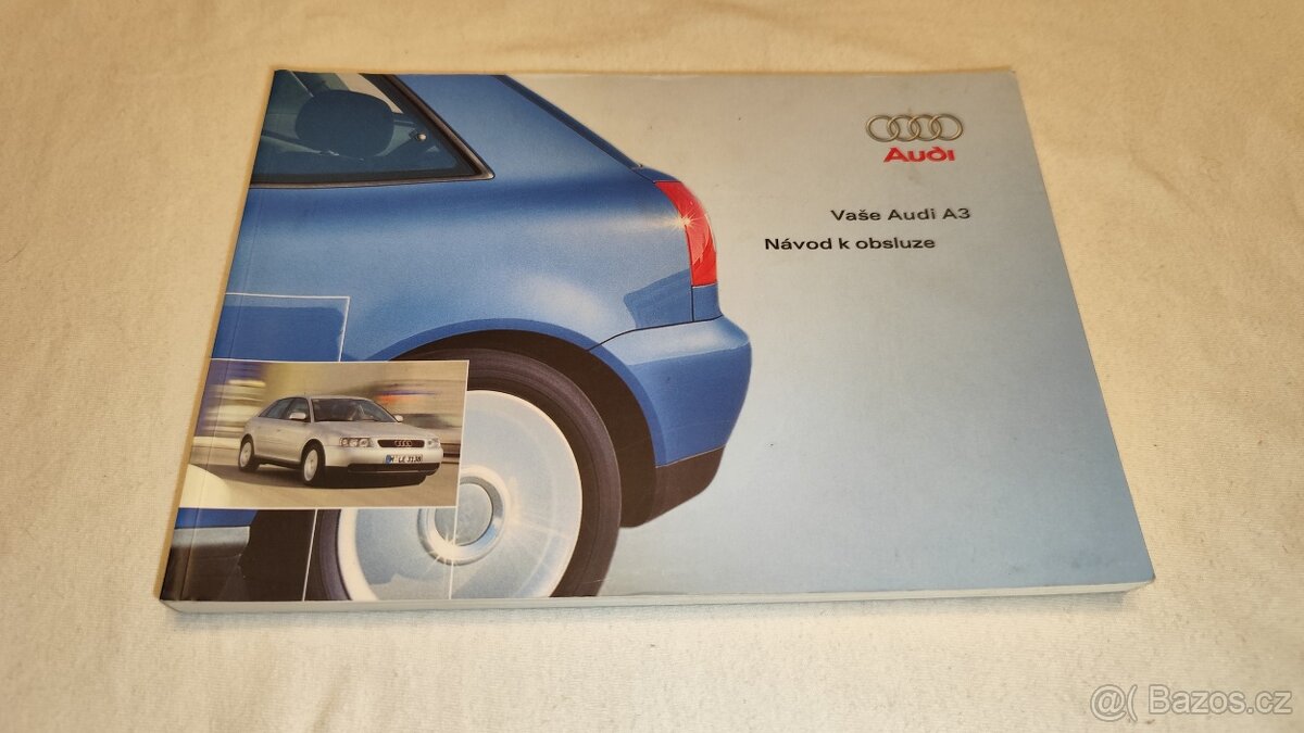 AUDI A3 - uživatelský návod k obsluze – příručka v češtině
