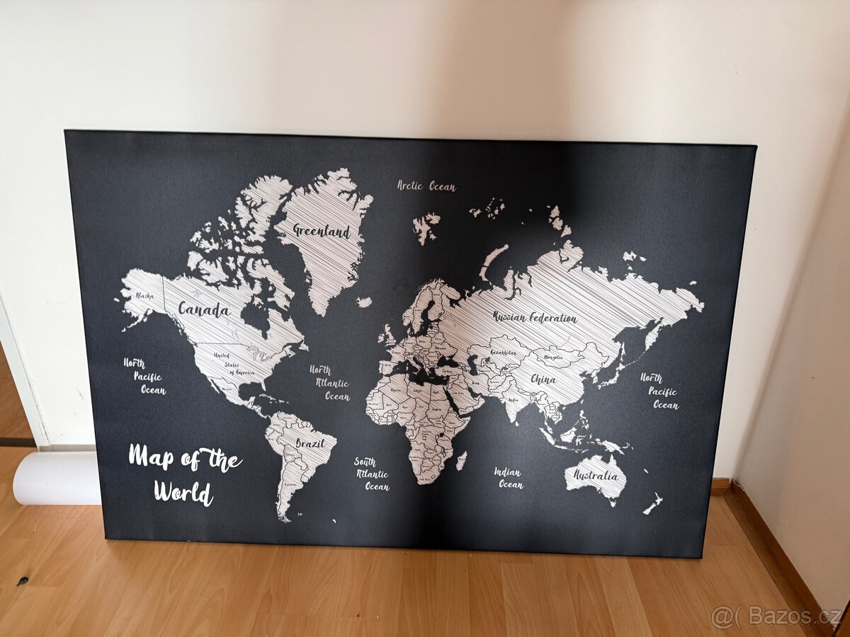 Obraz svět 120x80
