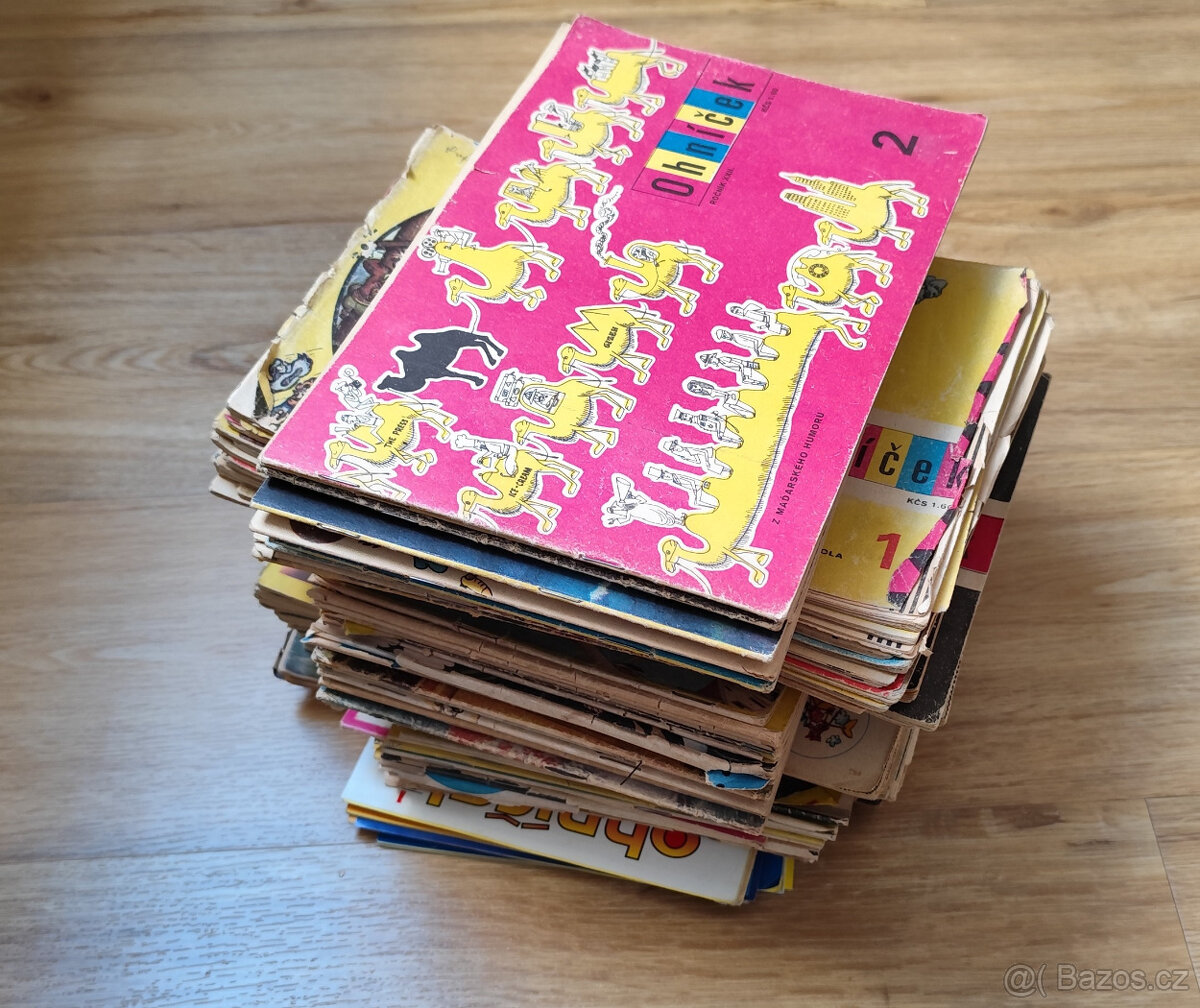 Starší čísla časopisu Ohníček