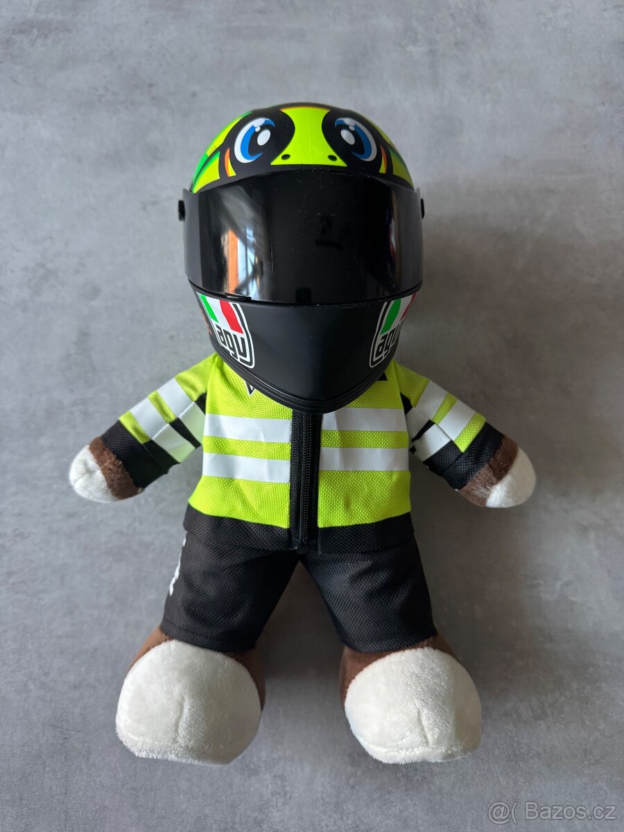 Medvídek motorkář