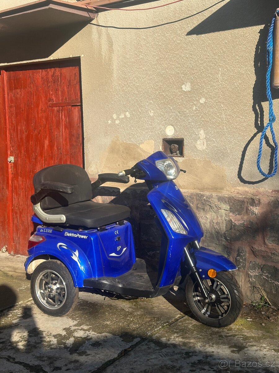 Elektrická tříkolka Elektropower De Luxe