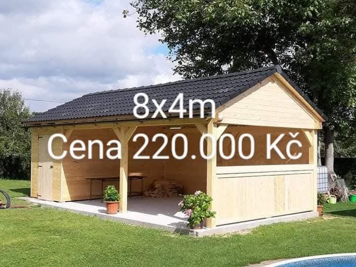 Pergoly, altány, terasy garážové stání a jiné přístřešky