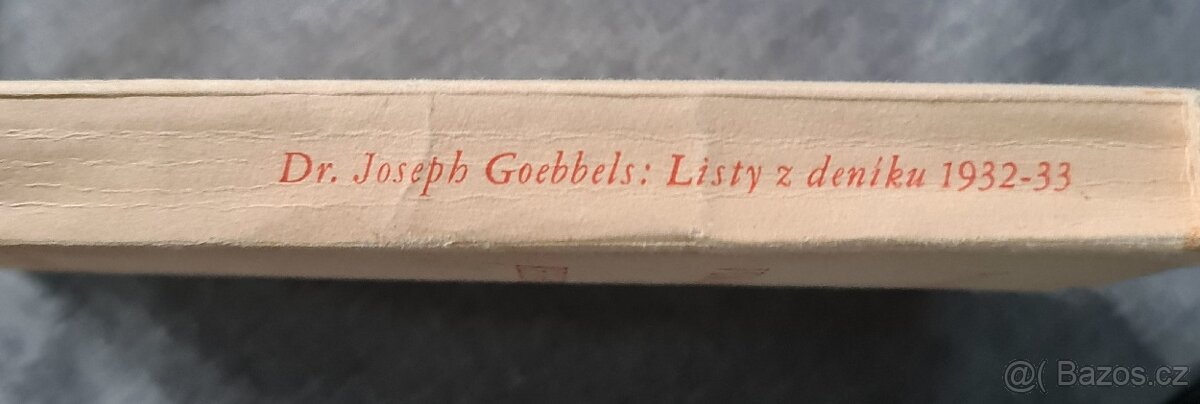 knihy 9ks .. Dr. Joseph Goebbels, v drápech bestie, Mein K