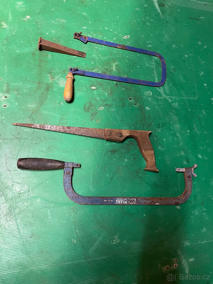 lupinková pilka, pilka na železo a zlodějka