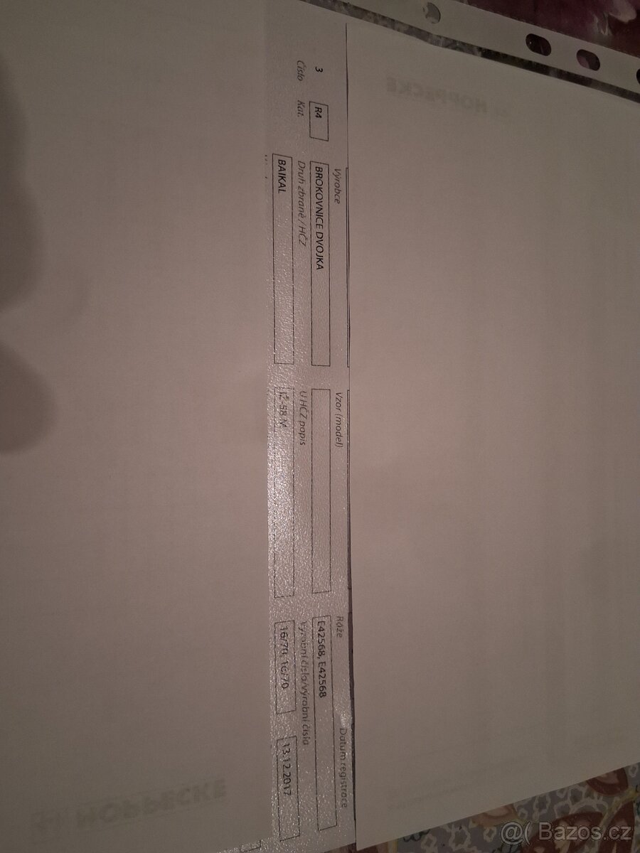 Brokovnice IZ 16/70 dvojka