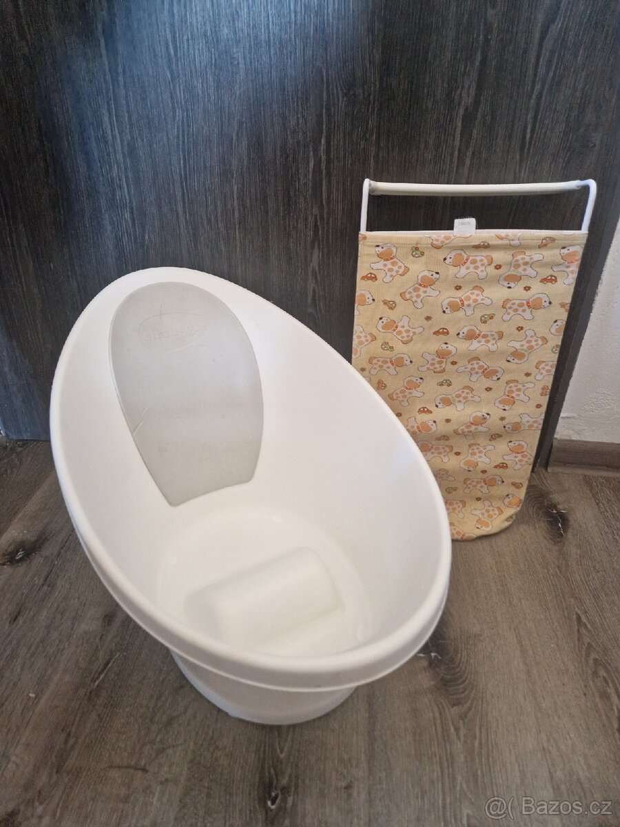 Vanička Shnuggle + lehátko do vany