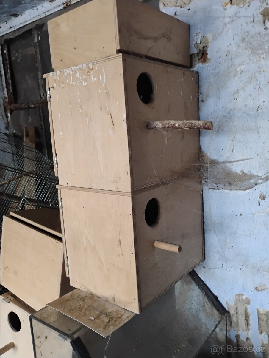 Prodám budky pro andulky