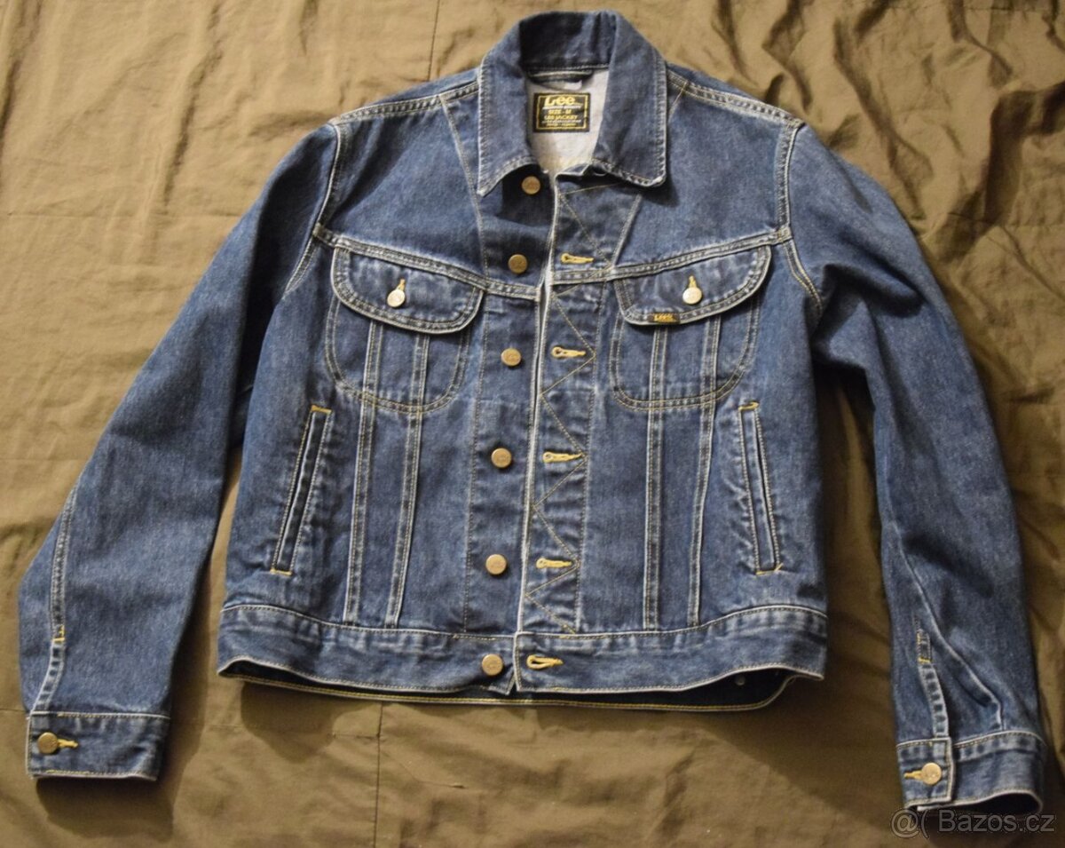 Jeans bunda LEE Jacket, 100% bavlna, vel.M