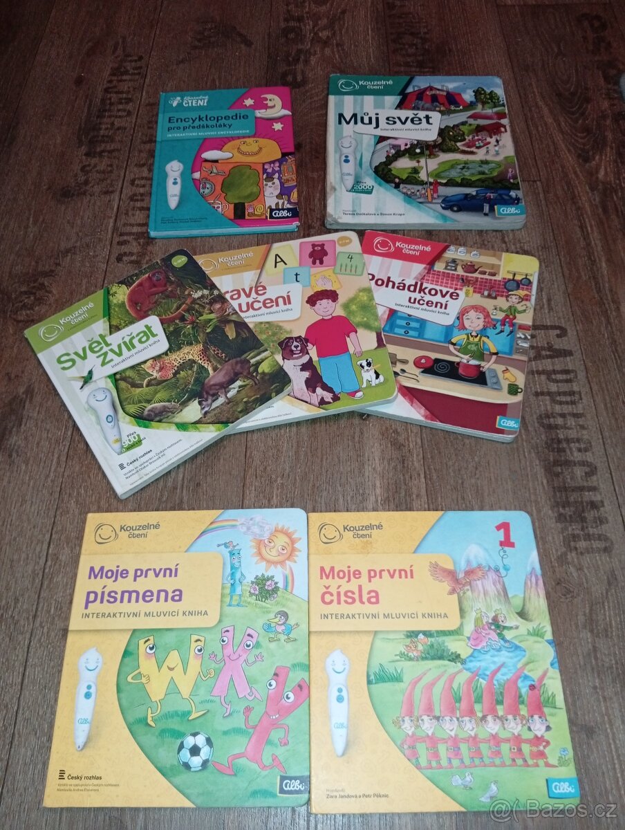 Albi kouzelné čtení různé knihy