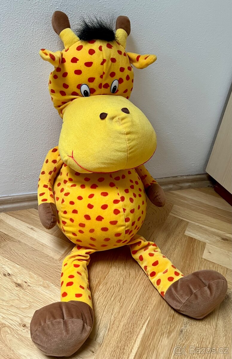 SUPERNUNU MAXIPLYŠÁK - TIP na DÁREK - žirafka - NOVÁ