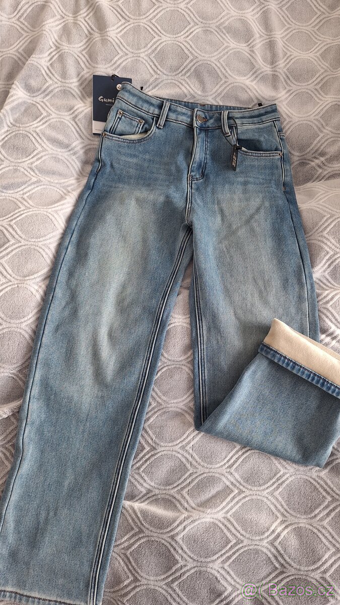 Zimní teplé džíny