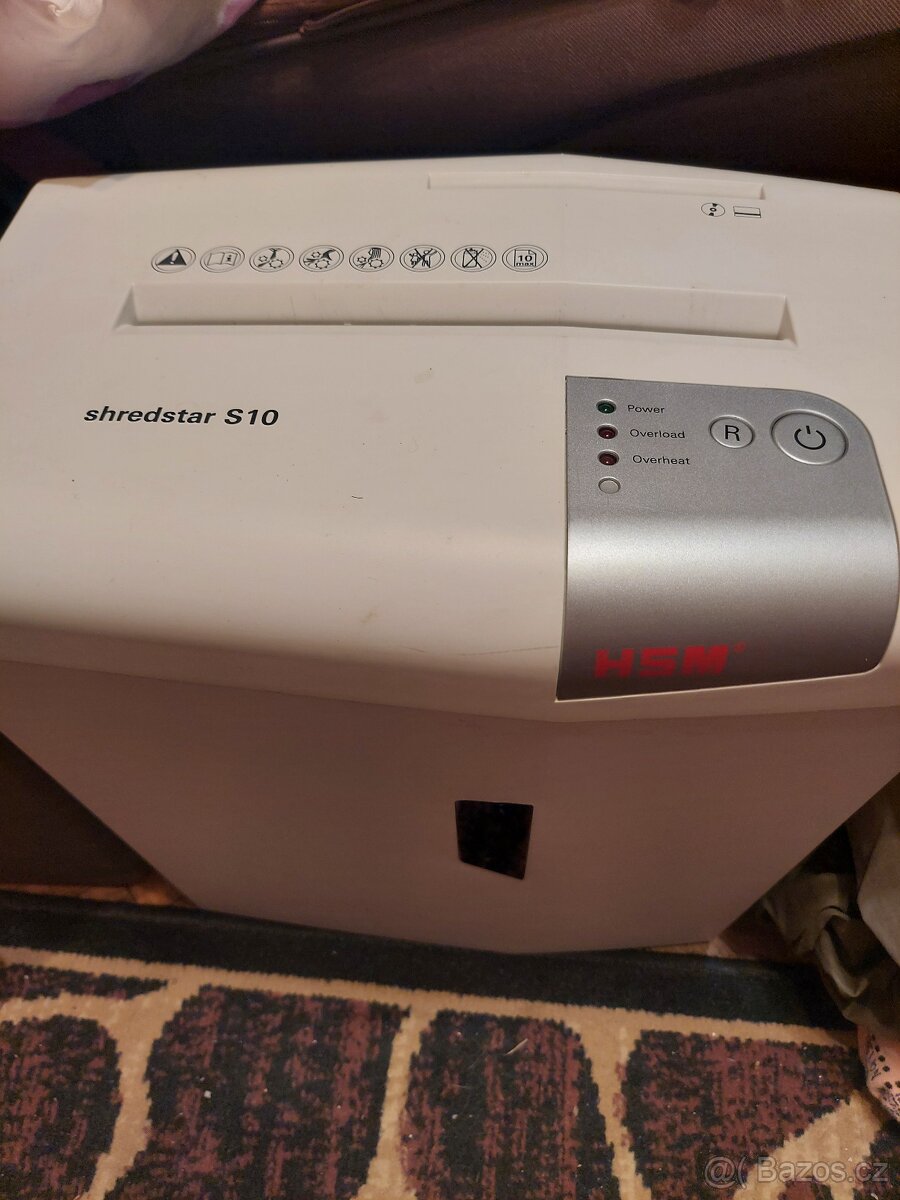 Skartovačka HSM ShredStar s10