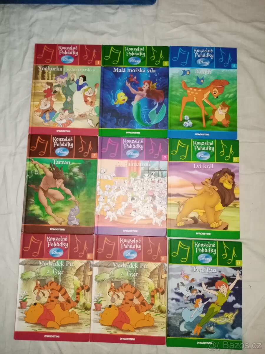 Knihy od Disnep.