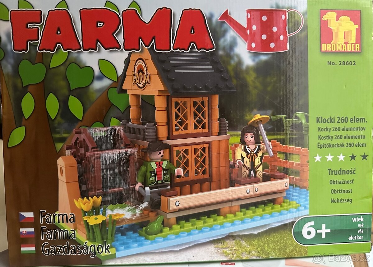 Stavebnice FARMA 260 dílků - NOVÉ