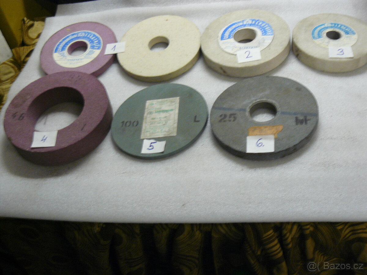 Brusné kotouče větších průměrů