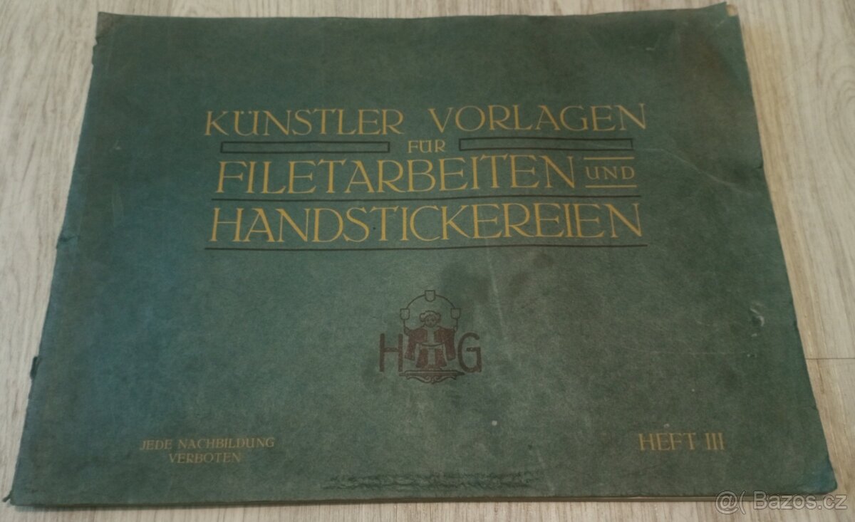 Publikace výšivek z r.1920