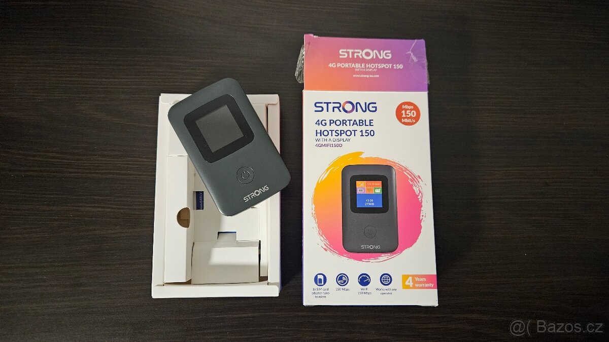 Přenosný wifi hotspot Strong 4G 150C
