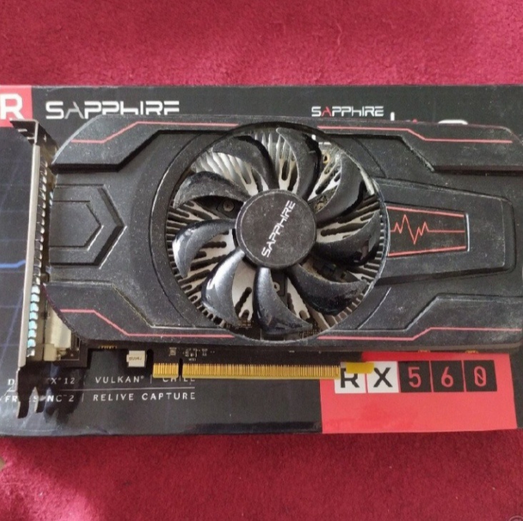 Sapphire Radeon RX 560 PULSE OC 4GB DDR5