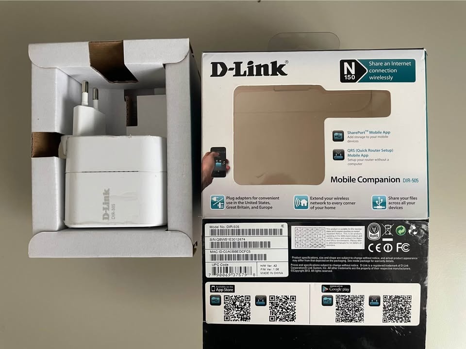 Router D-Link DIR-505 Mobilní cloudový /router/AP