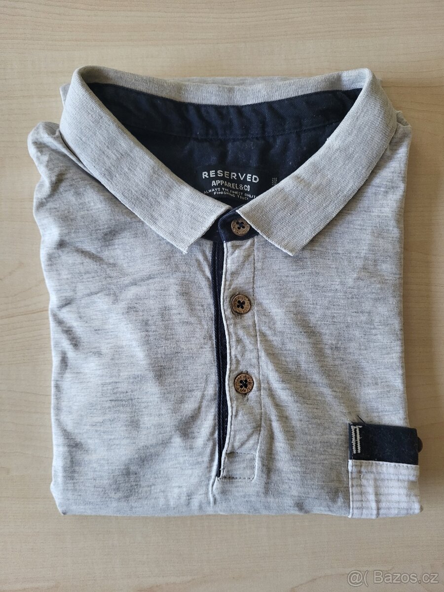 RESERVED - PÁNSKÉ TRIČKO POLO XL