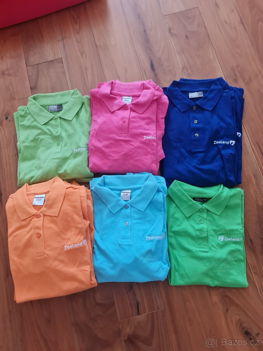 sada 22 ks barevných triček