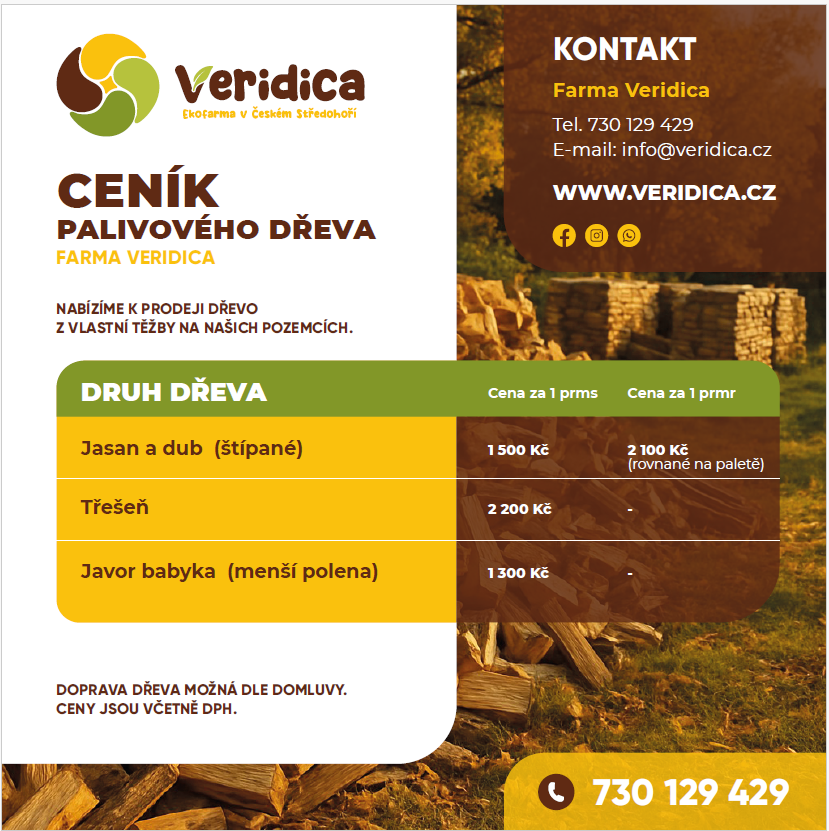 Prodej palivového dřeva