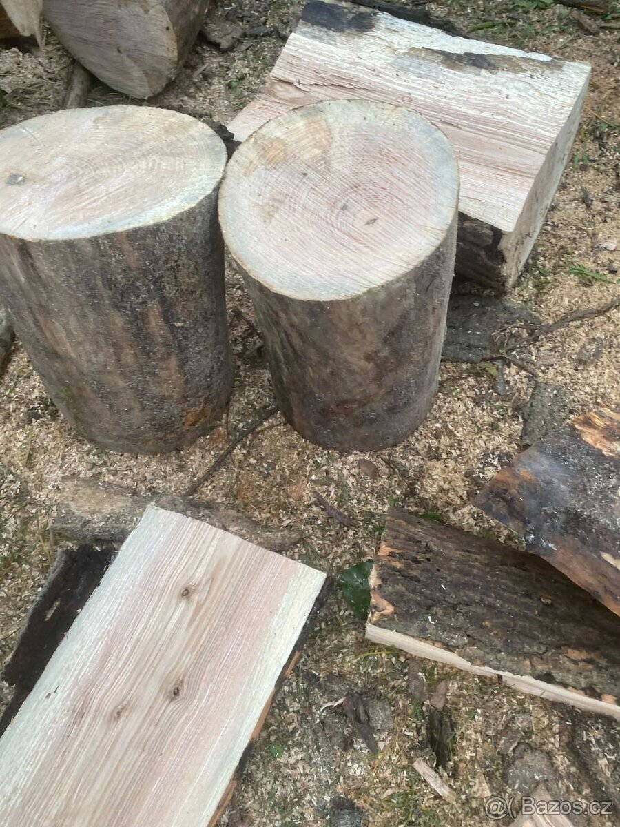 Palivové dřevo cena 850,-kč doprava až k vám